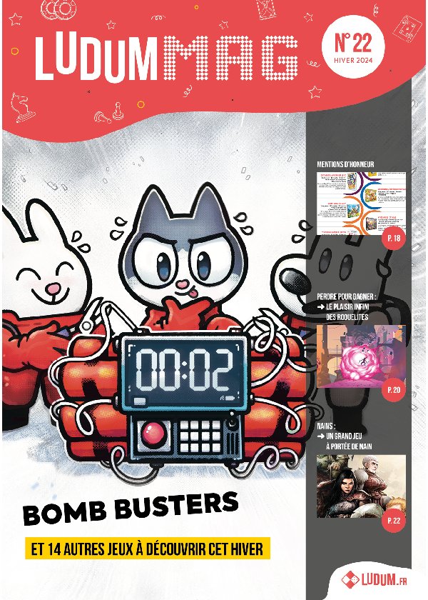 Couverture Ludum Mag n°22 — Hiver 2025