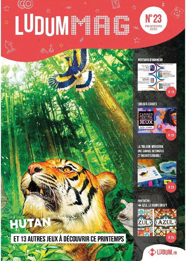 Couverture Ludum Mag n°23 — Printemps 2025