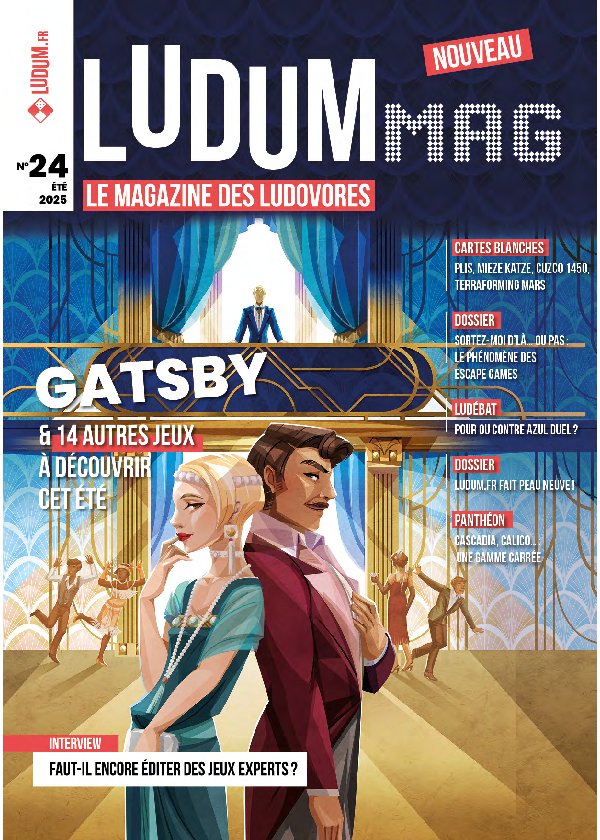 Couverture Ludum Mag n°24 — Été 2025