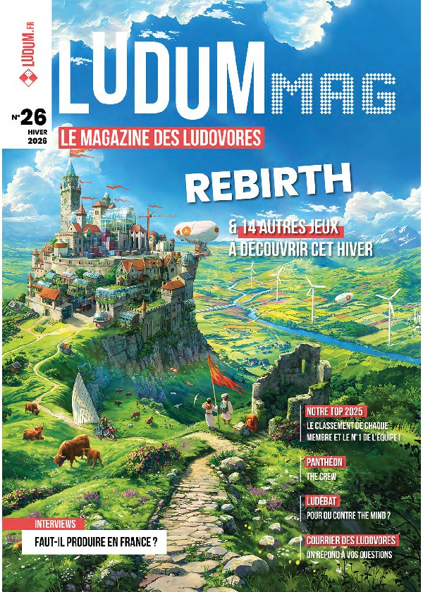 Couverture Ludum Mag n°26 — Hiver 2026
