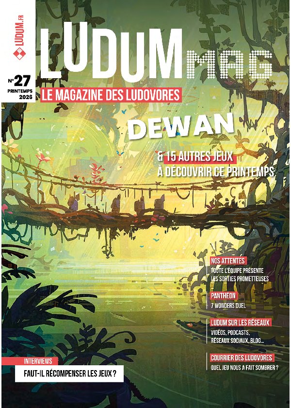 Couverture Ludum Mag n°27 — Printemps 2026