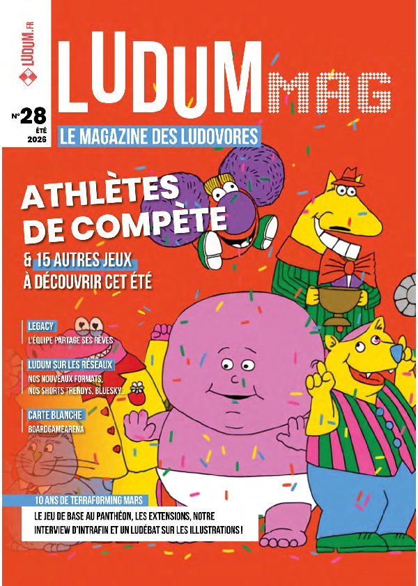 Couverture Ludum Mag n°28 — Été 2026